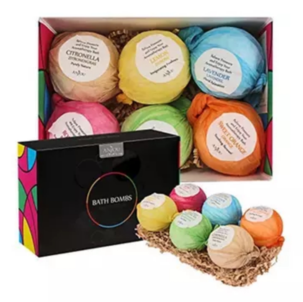 Anjou bath bombs 6ct